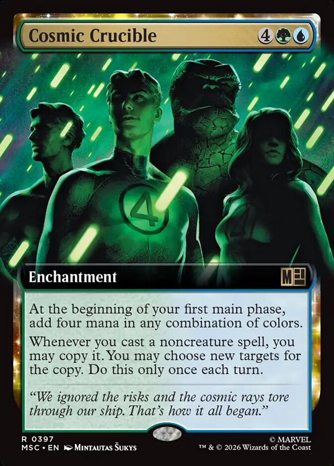 Cosmic Crucible [ #0397 Extended Art ] (MSC-R)