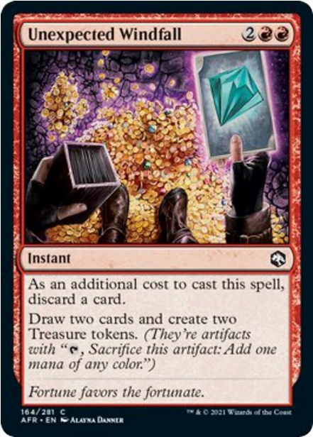 Unexpected Windfall (AFR-C-FOIL)