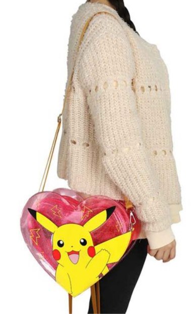 Pokemon Pikachu Heart Convertible Mini-Backpack