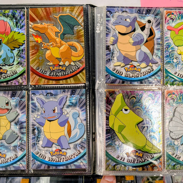topps cards pokemon Pokemon Topps Trading cards series 1 Complete set+ (Read Description)