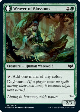 Weaver of Blossoms // Blossom-Clad Werewolf (VOW-C)