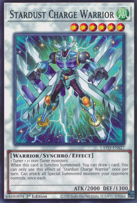 Stardust Charge Warrior (LAVD-ENS27)