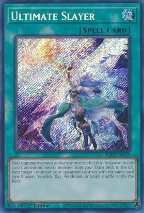 Ultimate Slayer (RA02-EN070) Secret Rare - Near Mint 1st Edition