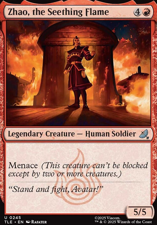 Zhao, the Seething Flame [ #0245 ] (TLE-U)