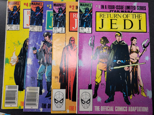 Star Wars: Return of the Jedi (1983 Series) Complete Bundle (#1-4)