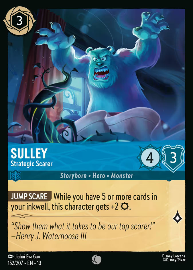 Sulley - Strategic Scarer (152/204 - Attack of the Vine!) Common