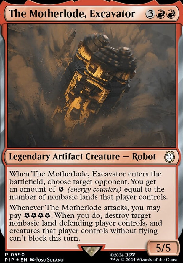 The Motherlode, Excavator [#0590 Surge Foil] (PIP-R)