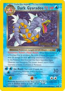 Dark Gyarados (Prerelease) - 08/82 (PR) Holo Rare - Damaged Unlimited Holofoil