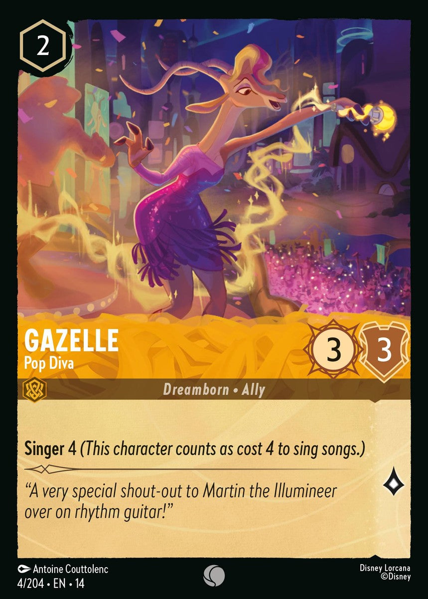 Gazelle - Pop Diva (004/204 - Hyperia City) Common