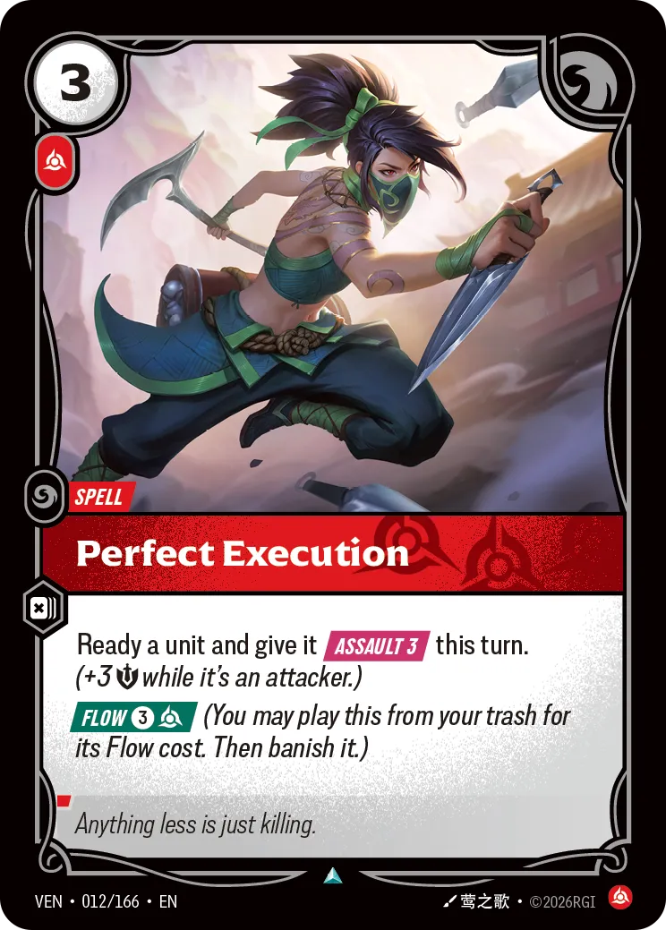 Perfect Execution - 012/166 (VEN) Uncommon
