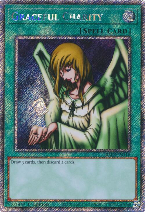 Graceful Charity (RA03-EN116) Platinum Secret Rare - Near Mint 1st Edition