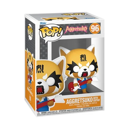 POP Figure: Sanrio Aggretsuko #0096 - Aggretsuko with Guitar