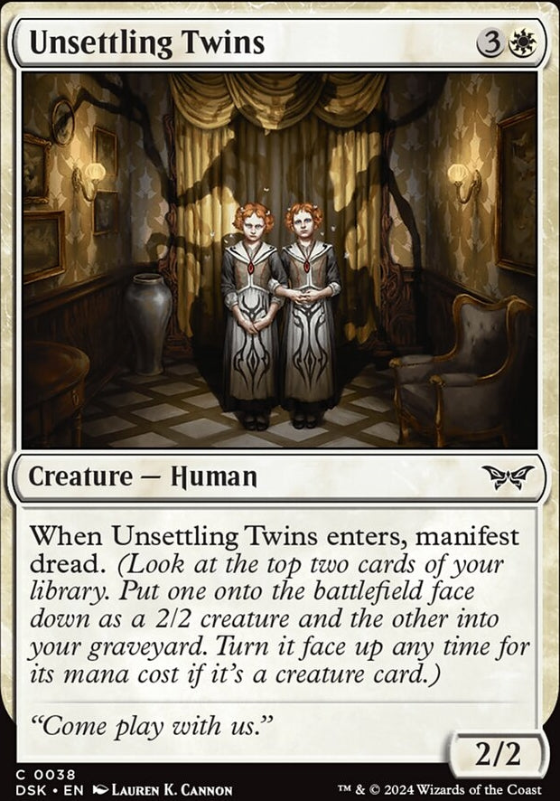 Unsettling Twins [