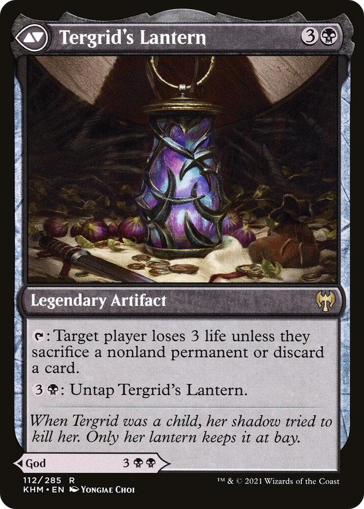 Tergrid, God of Fright // Tergrid's Lantern (KHM-R) Light Play