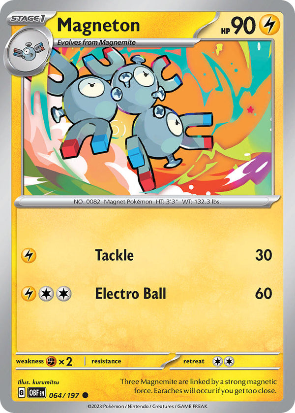 Magneton - 064/197 (OBF) Common - Near Mint