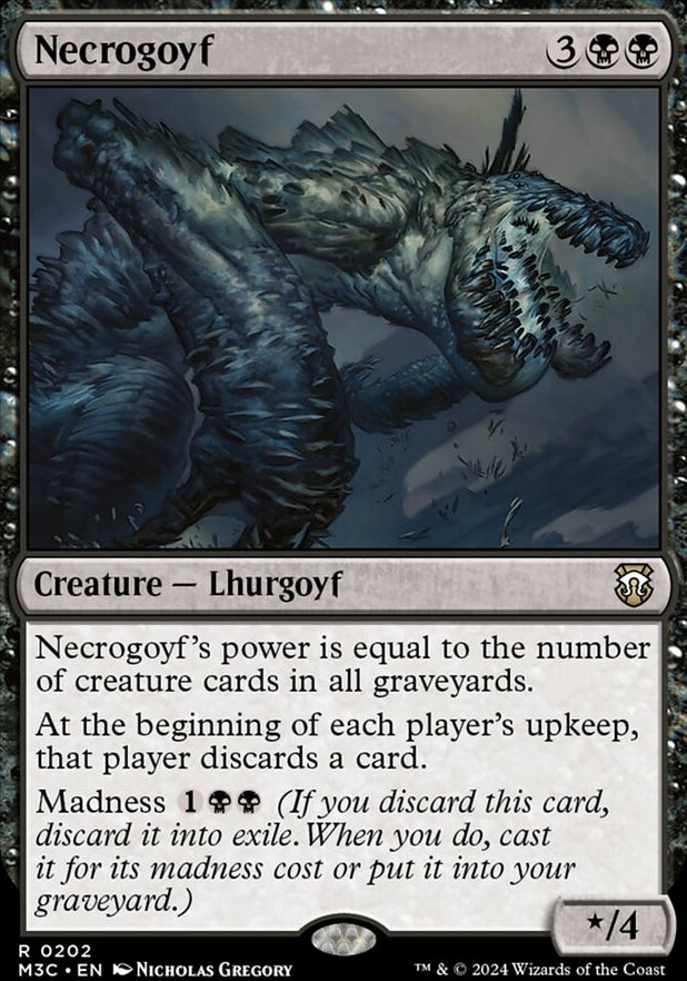 Necrogoyf [#0202 Ripple Foil] (M3C-R)