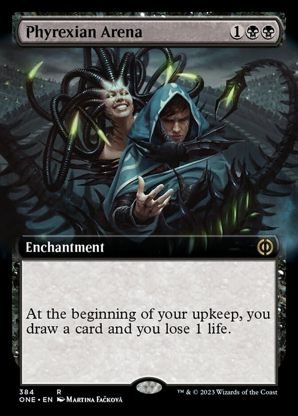 Phyrexian Arena [#384 Extended Art] (ONE-R)