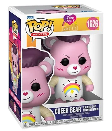 POP Figure: Care Bears x Universal Monsters #1626 - Cheer Bear as Bride of Frankenstein