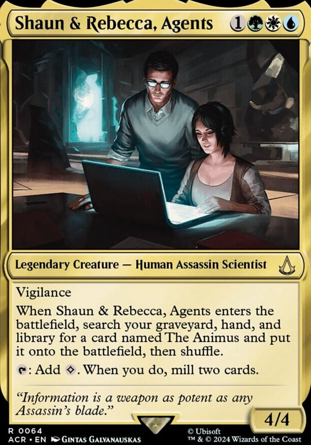Shaun & Rebecca, Agents [#0064] (ACR-R-FOIL)