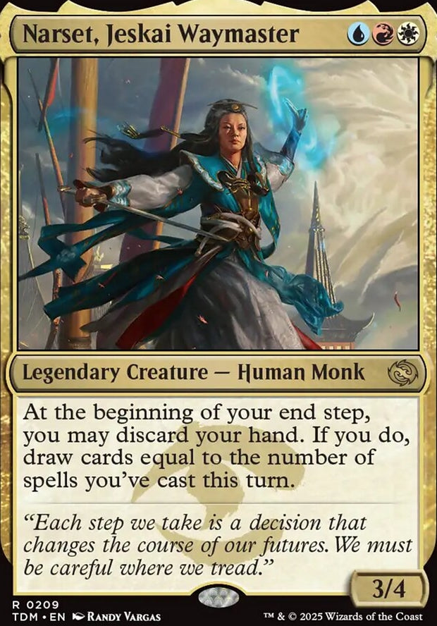 Narset, Jeskai Waymaster [ #0209 ] (TDM-R)