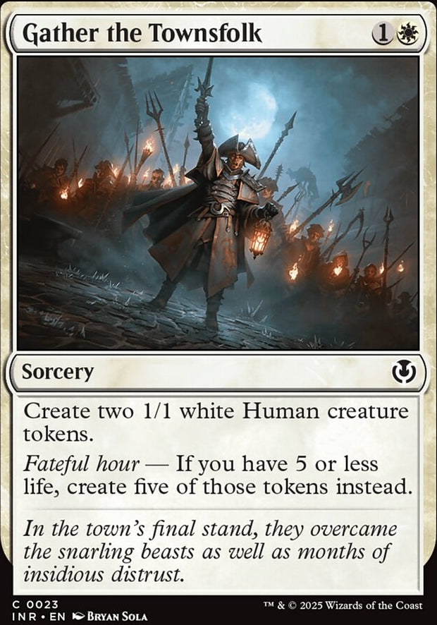 Gather the Townsfolk [ #0023 ] (INR-C)