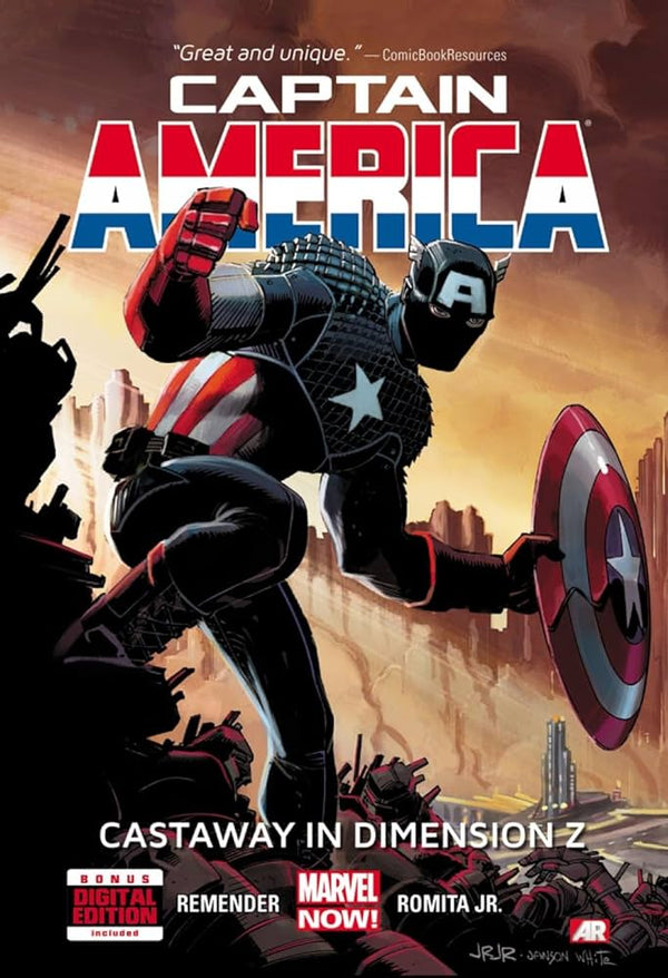 CAPTAIN AMERICA TP VOL 01 CASTAWAY DIMENSION Z BOOK 1 (USED)