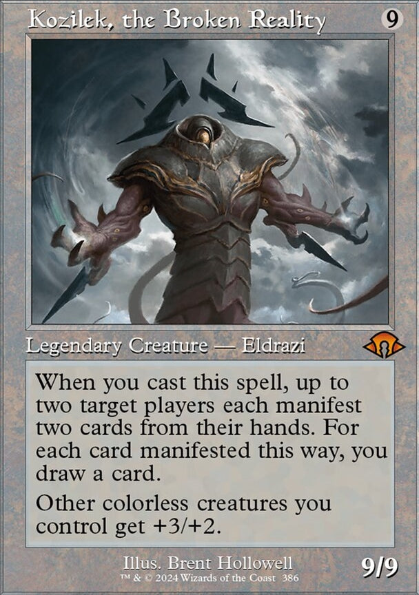 Kozilek, the Broken Reality [#0386 Retro Frame] (MH3-M)