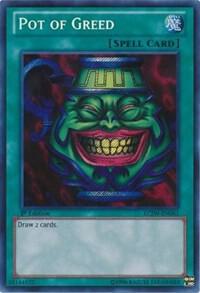 Pot of Greed (LCJW-EN061) 1st Ed. Secret Rare