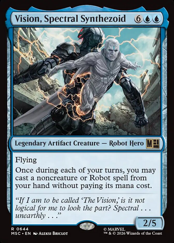Vision, Spectral Synthezoid [ #0644 ] (MSC-R)