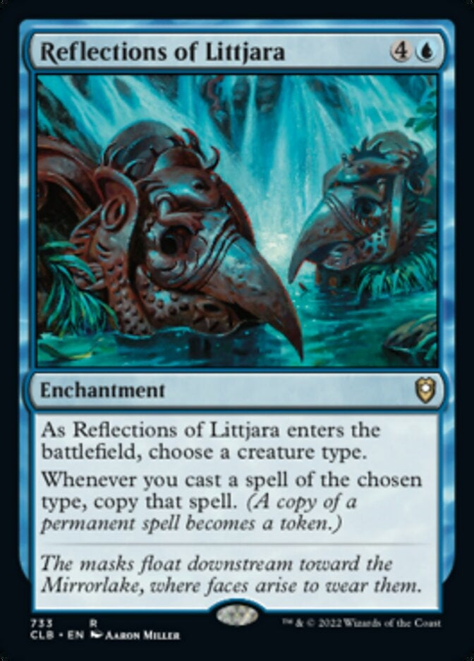 Reflections of Littjara [#733 Commander Decks] (CLB-R)