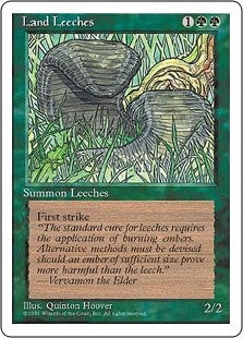 Land Leeches (4ED-C)