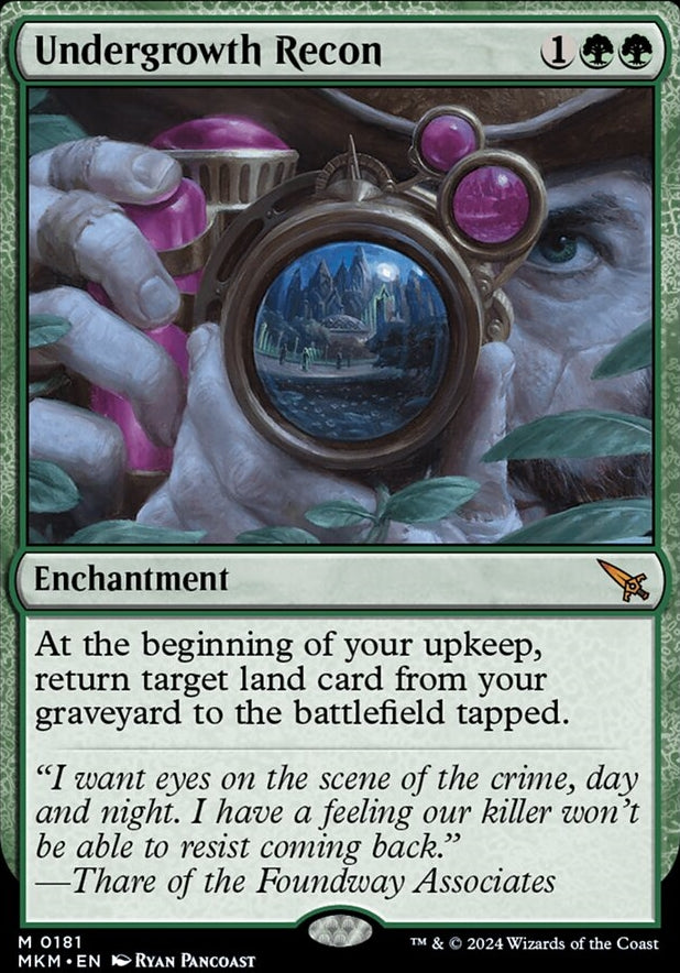 Undergrowth Recon [#0181] (MKM-M-FOIL)
