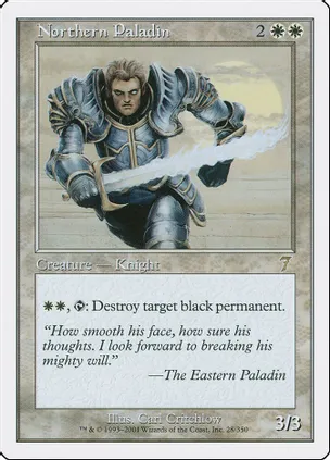 Northern Paladin (7ED-R) Heavy Play