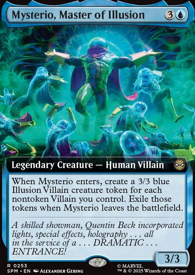 Mysterio, Master of Illusion [ #0253 Extended Art ] (SPM-R)