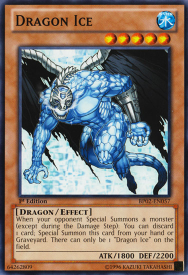 Dragon Ice (BP02-EN057) Common - Near Mint 1st Edition