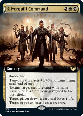 Silverquill Command [#352 Extended Art] (STX-R)