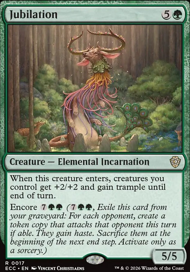 Jubilation [ #0017 ] (ECC-R)