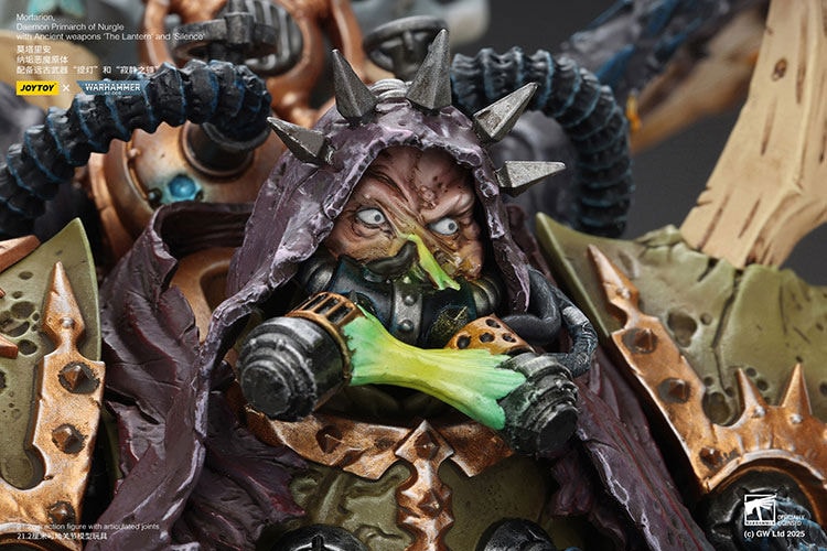 JoyToy: Warhammer 40K - 1:18 Scale Mortarion - Daemon Primarch of Nurgle