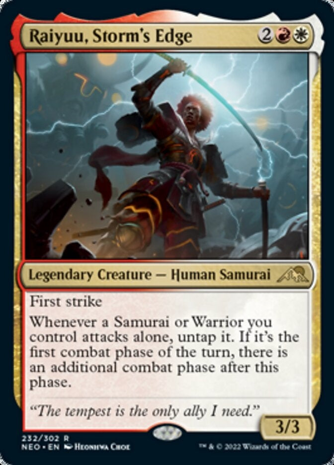 Raiyuu, Storm's Edge [ #232/302 ] (NEO-R)