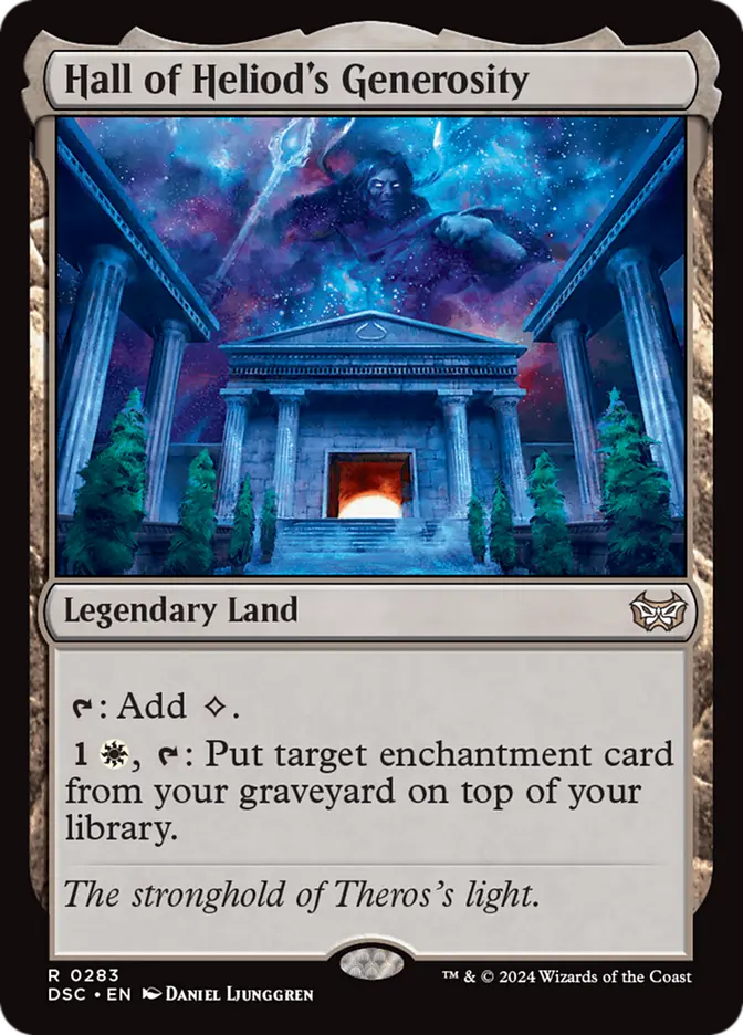 Hall of Heliod's Generosity [#0283] (DSC-R) - Heavy Play