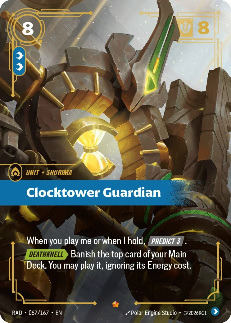 Clocktower Guardian - 067/167 (RAD) Epic
