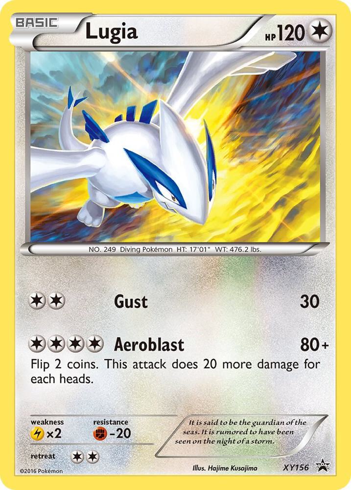 Lugia - XY156 (XY:PR) Promo - Light Play Holofoil