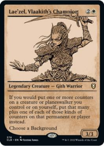 Lae'zel, Vlaakith's Champion [#378 Showcase] (CLB-R-FOIL)