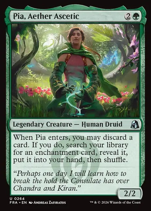 Pia, Aether Ascetic [ #0264 ] (FRA-U)