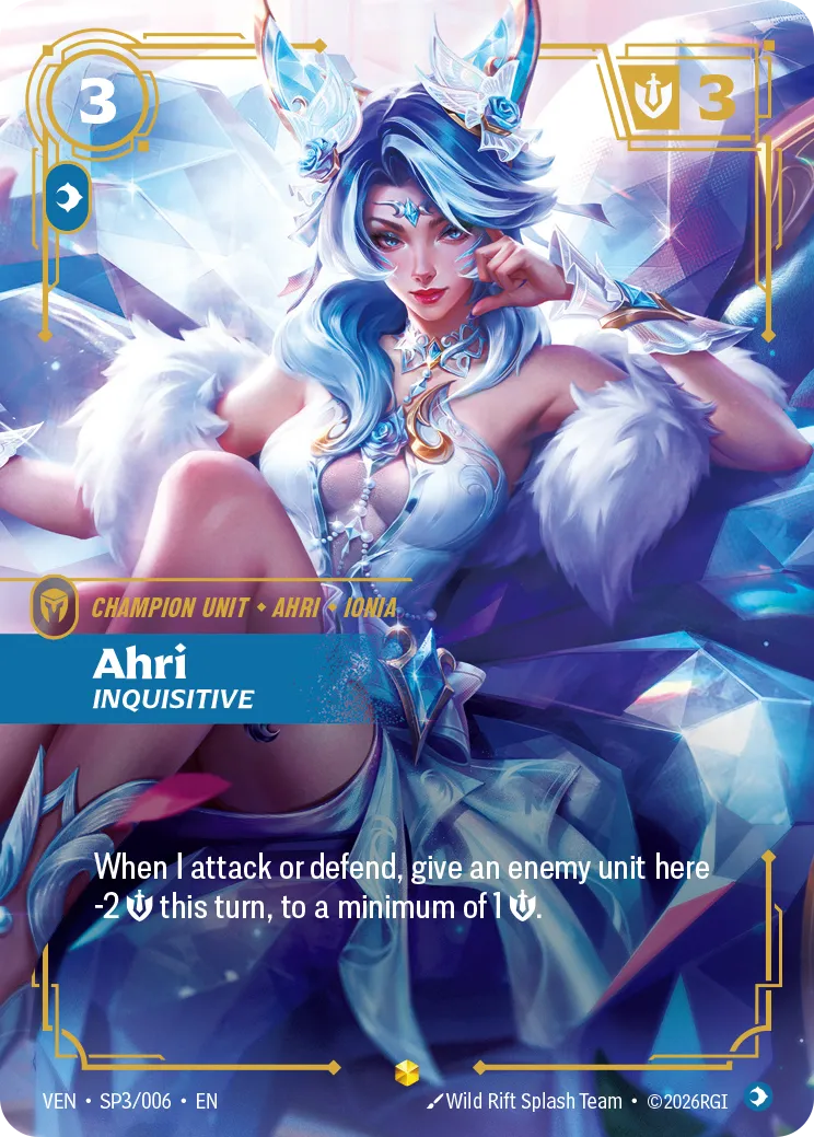 Ahri, Inquisitive - SP3/006 (VEN) Epic