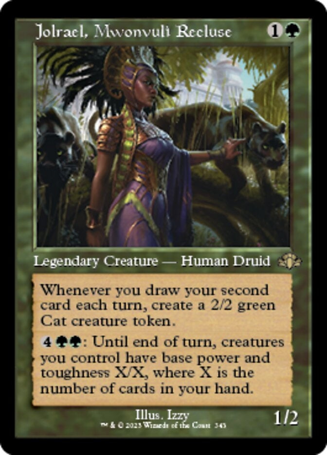 Jolrael, Mwonvuli Recluse [#343 Old Frame Bonus Sheet] (DMR-R)