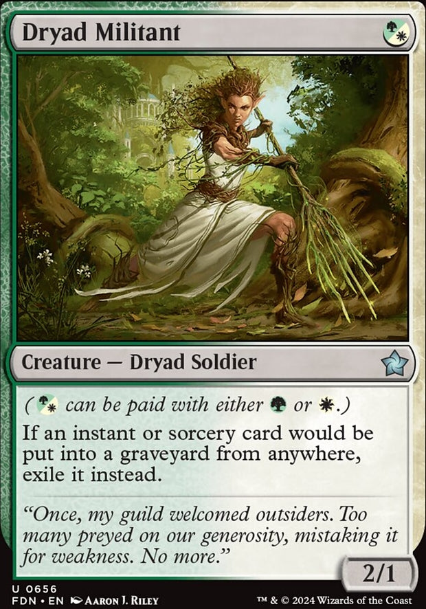 Dryad Militant [#0656 Starter Collection] (FDN-U)