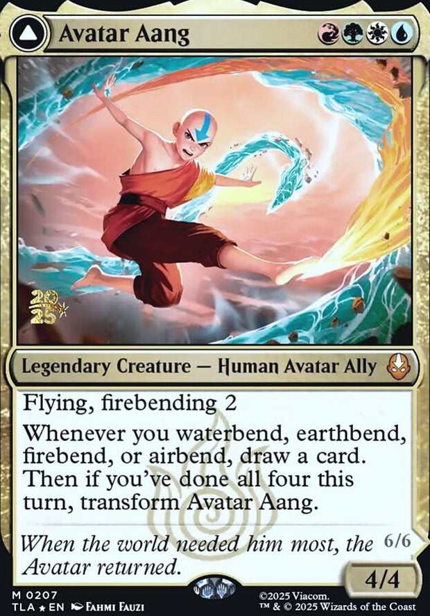 Avatar Aang // Aang, Master of Elements [ #0207 ] (TLA-M)