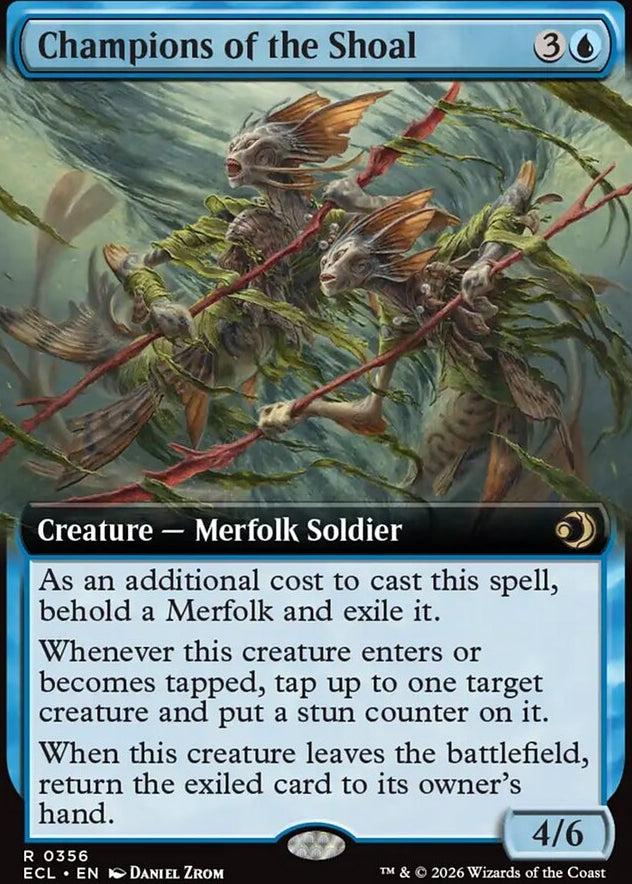 Champions of the Shoal [ #0356 Extended Art ] (ECL-R)