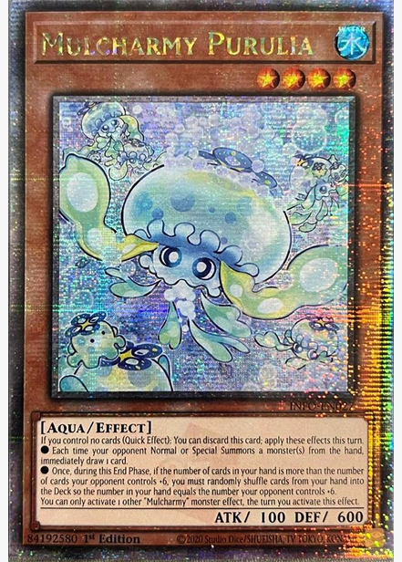 Mulcharmy Purulia (INFO-EN027) Quarter Century Secret Rare - Near Mint 1st Edition